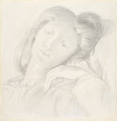 No.0684 Elizabeth Siddal, c.1860 - Dante Gabriel Charles Rossetti